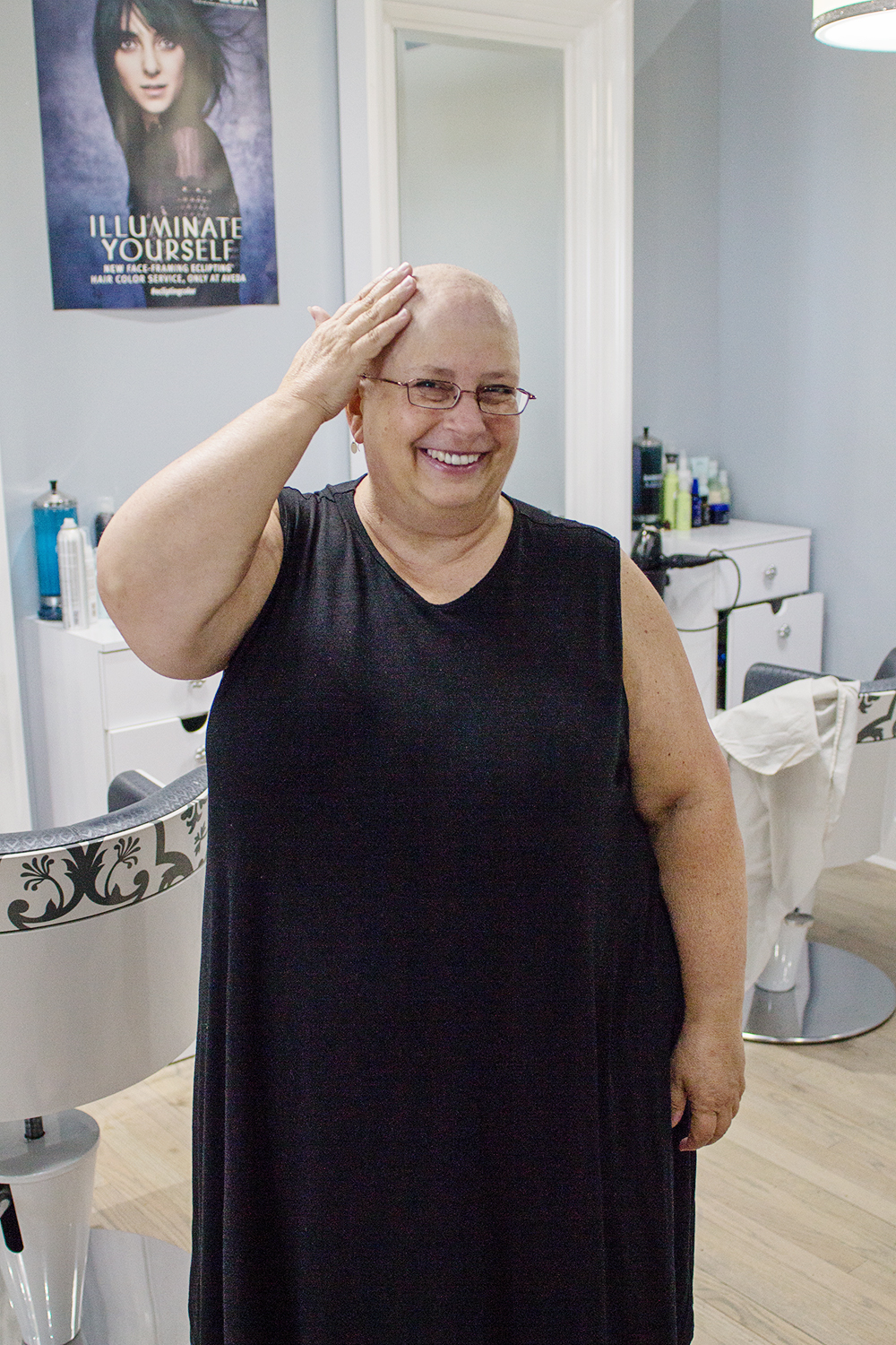 fashion schlub bettye rainwater cancer chemo shave posh salon northport 8.2.17 11 blogsized