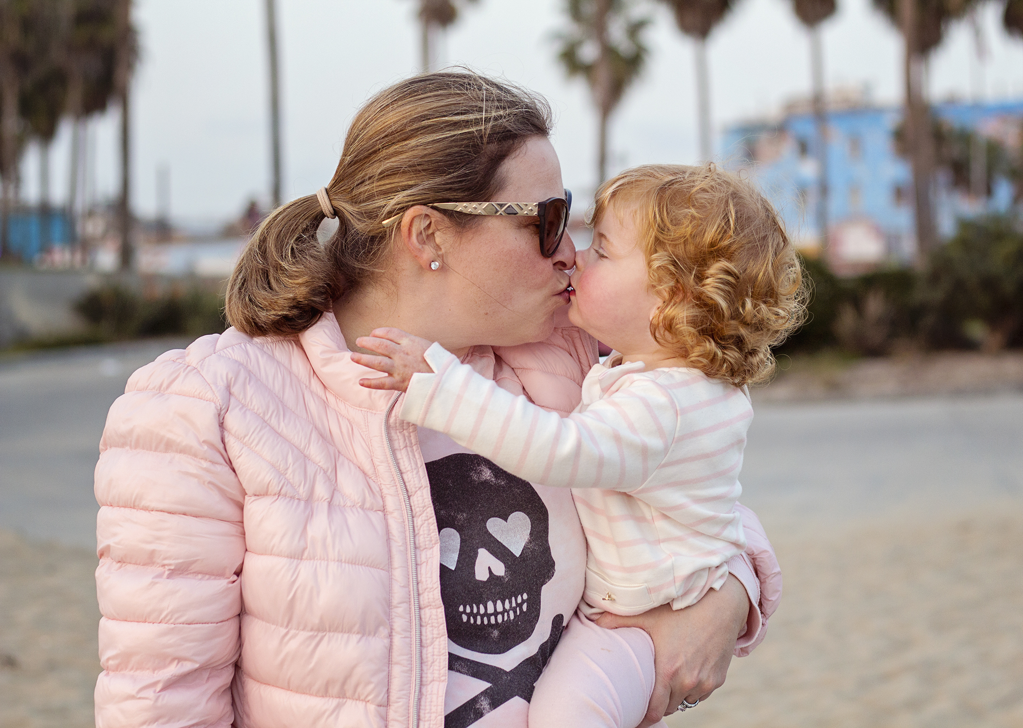 jen + annabelle venice beach 2.10.18 1 resized pink tint
