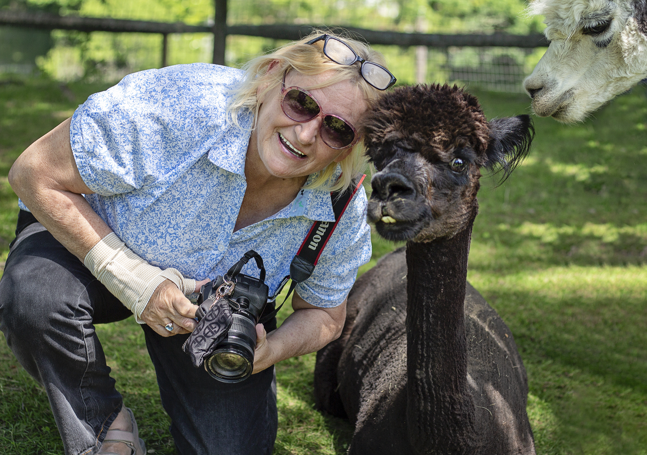 linda and alpaca faraway farms 6.16.18 resized