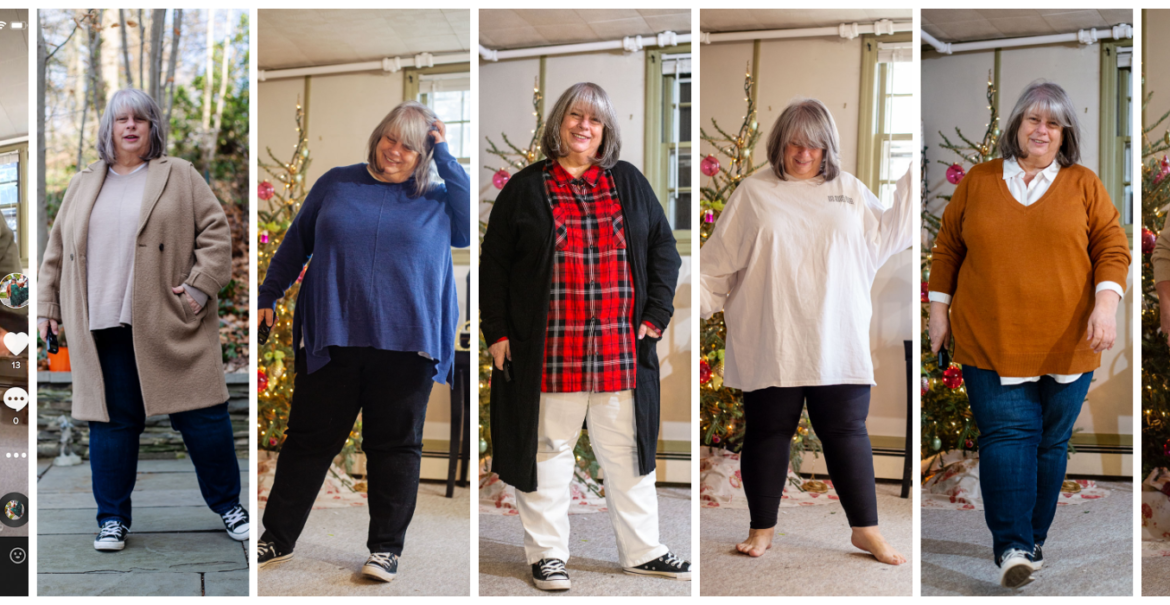 bettye wearing a weeks' worth of plus size outfits