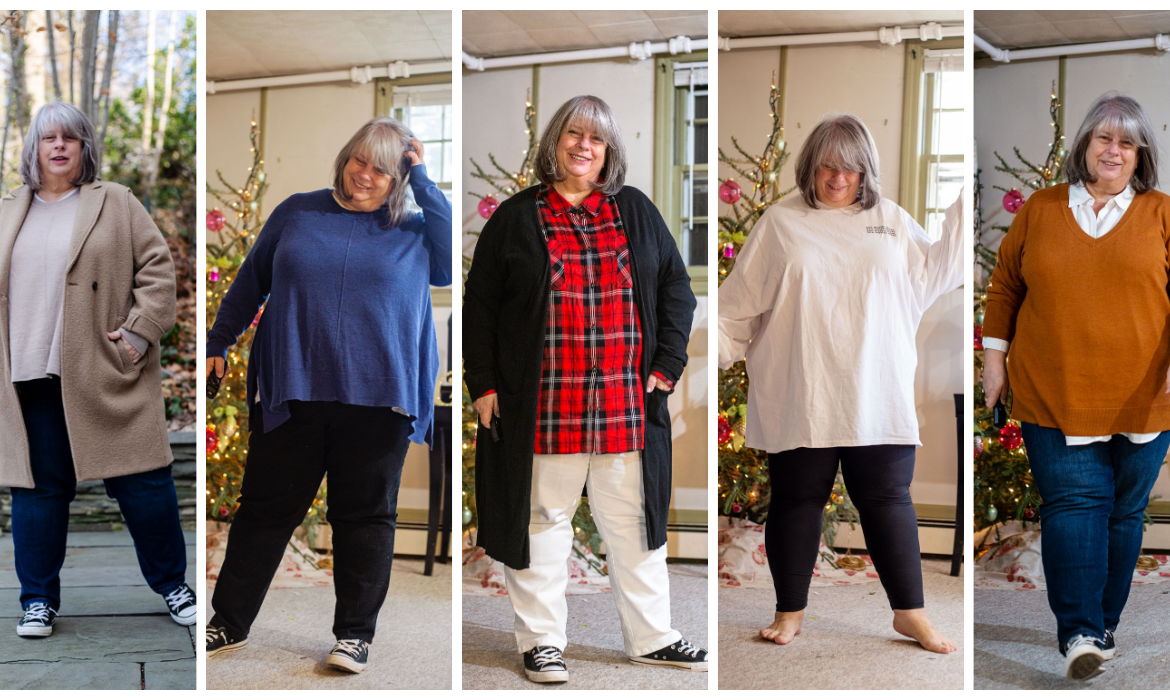 bettye wearing a weeks' worth of plus size outfits