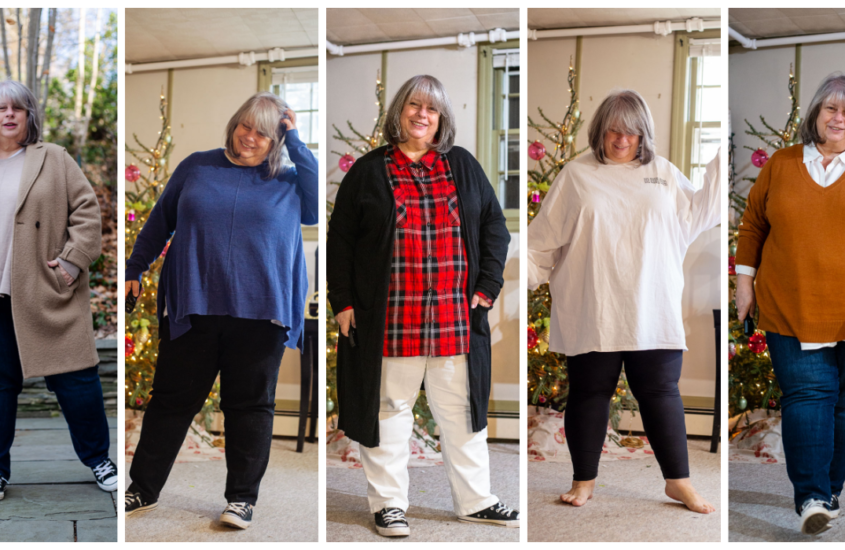 bettye wearing a weeks' worth of plus size outfits