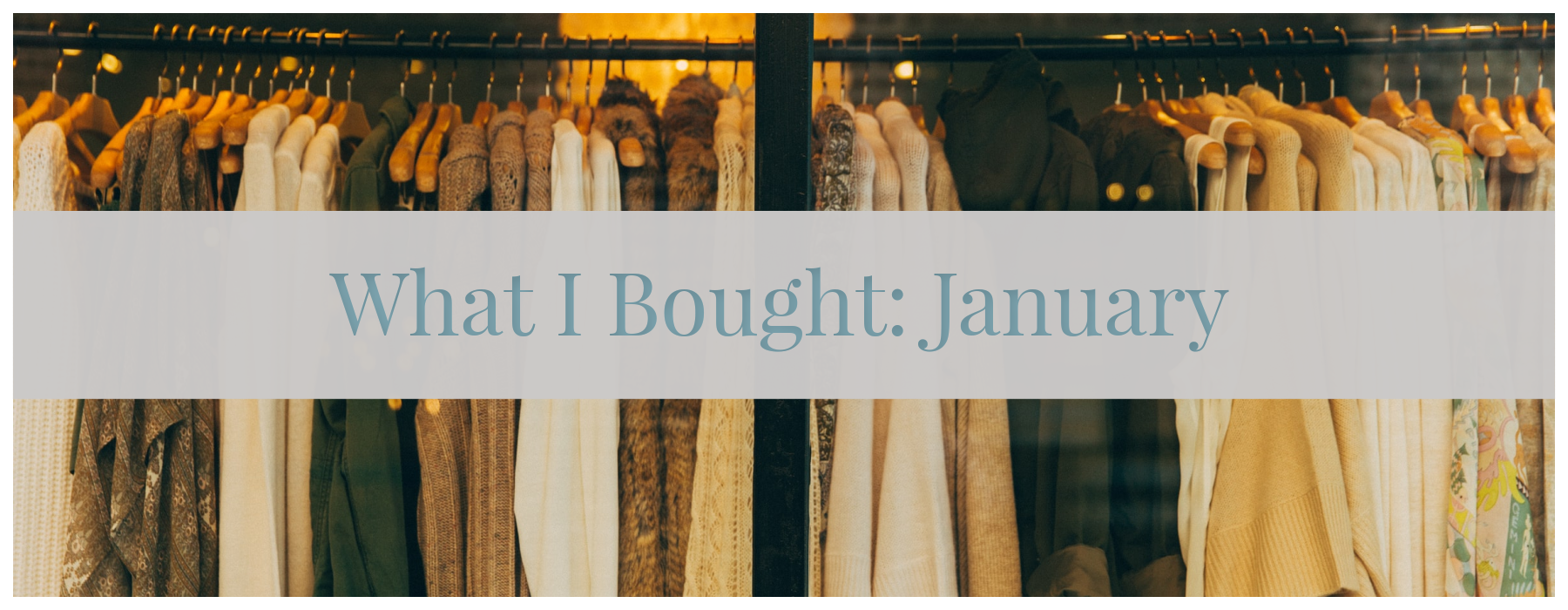 pretty clothes hanging up with text overlay